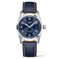 Discount Orologio Longines Spirit Automatico Blu Pelle 40 mm Uomo Orologi Longines Uomo