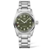 Discount Orologio Longines Spirit Automatico Acciaio Verde Opaco 40 mm Uomo Orologi Longines Uomo
