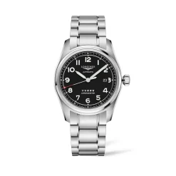 Sale Orologio Longines Spirit Nero Chronometer Automatico 42 mm Uomo Orologi Longines Uomo