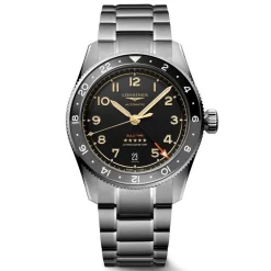 Discount Orologio Longines Spirit Zulu Auto GMT Antracite Titanio 39 mm Uomo Orologi Longines Uomo