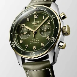 Fashion Orologio Longines Spirit Flyback Automatico Verde 42 mm Uomo Orologi Longines Uomo
