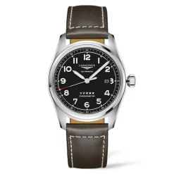 Outlet Orologio Longines Spirit Prestige Edition Acciaio Nero 42 mm Uomo Orologi Longines Uomo