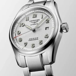 New Orologio Longines Spirit Automatico Acciaio Argento 40 mm Uomo Orologi Longines Uomo