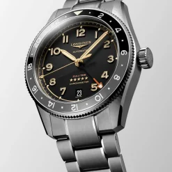 Discount Orologio Longines Spirit Zulu Auto GMT Antracite Titanio 39 mm Uomo Orologi Longines Uomo