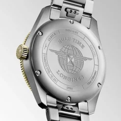 Outlet Orologio Longines Spirit Zulu Acciaio Oro Antracite 42 mm Uomo Orologi Longines Uomo
