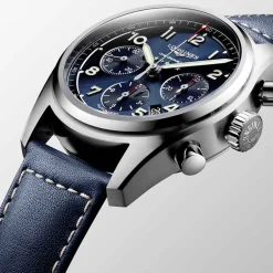 Outlet Orologio Longines Spirit Blu Chronometer Automatico 42 mm Uomo Orologi Longines Uomo