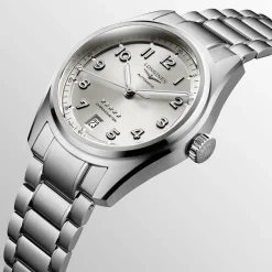 Clearance Orologio Longines Spirit Champagne Automatico Acciaio 37 mm Donna Orologi Longines Donna | Orologi Longines Uomo