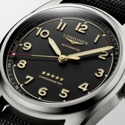 Clearance Orologio Longines Spirit Automatico Antracite Titanio Nero 40 mm Uomo Orologi Longines Uomo