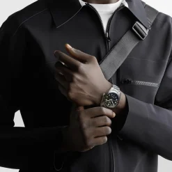 Discount Orologio Longines Spirit Automatico Acciaio Nero 37 mm Donna Orologi Longines Donna | Orologi Longines Uomo