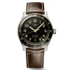 Sale Orologio Longines Zulu Pelle Acciaio Oro Automatico Antracite 42 mm Uomo Orologi Longines Uomo
