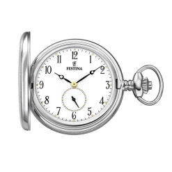 Clearance Orolologio Da Taschino Festina Uomo In Acciaio MM. 47 Uomo Orologi Festina Uomo