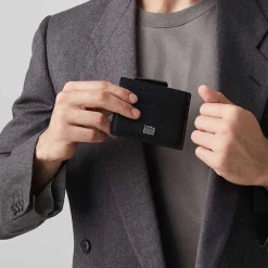 Clearance Portacarte Giovanni Raspini con Zip Pelle Goffrata 10,5 x 8,5 cm Portafogli Giovanni Raspini