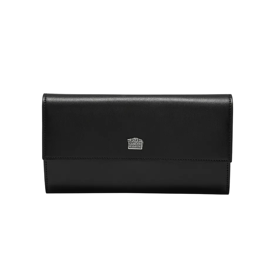 Best Portafoglio Giovanni Raspini Continental Grande Pelle Liscia 19 x 11 x 3,5 cm Portafogli Giovanni Raspini