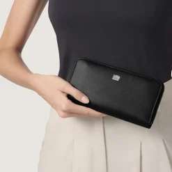 Fashion Portafoglio Giovanni Raspini con Zip Grande Pelle Liscia 19,5 x 10 x 2,8 cm Portafogli Giovanni Raspini