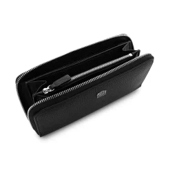 Sale Portafoglio Giovanni Raspini con Zip Grande Pelle Goffrata 19,5 x 10 x 2,8 cm Portafogli Giovanni Raspini