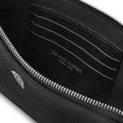 Hot Pouch Giovanni Raspini Pelle Goffrata 22 x 14 cm Portafogli Giovanni Raspini