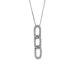 Discount Salvini Tris di Grumetta Necklace in White Gold with Diamonds Collane