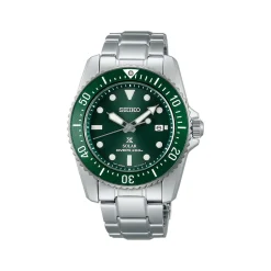 New Seiko SNE583P1 Prospex Solar Diver Verde 200 38.5 mm Uomo Orologi Seiko Uomo