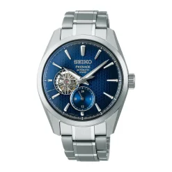 Hot Seiko SPB417J1 Presage 3 Days Open Heart Blu Uomo Orologi Seiko Uomo