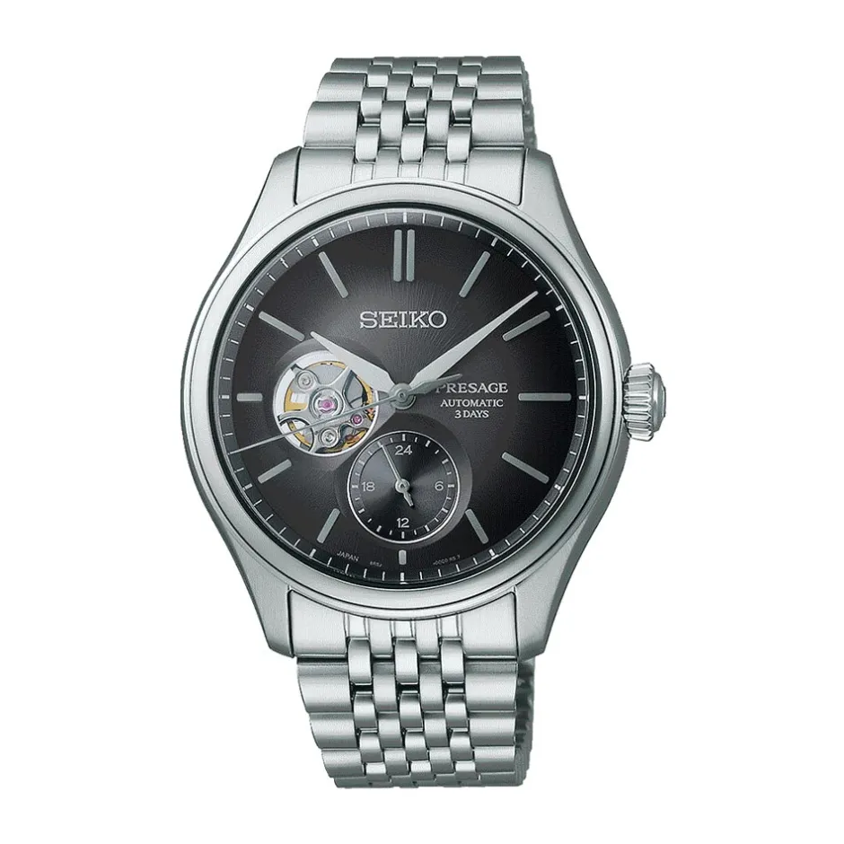 Best Seiko SPB471J1 Presage Automatico Open Heart Nero 40 mm Uomo Orologi Seiko Uomo
