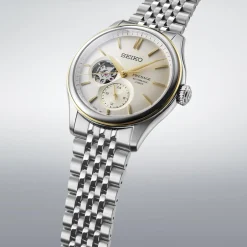 Sale Seiko SPB480J1 Presage Automatico Open Heart 40 mm Uomo Orologi Seiko Uomo