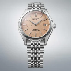 Hot Seiko SPB467J1 Presage Automatico Arancione 40,20 mm Uomo Orologi Seiko Uomo