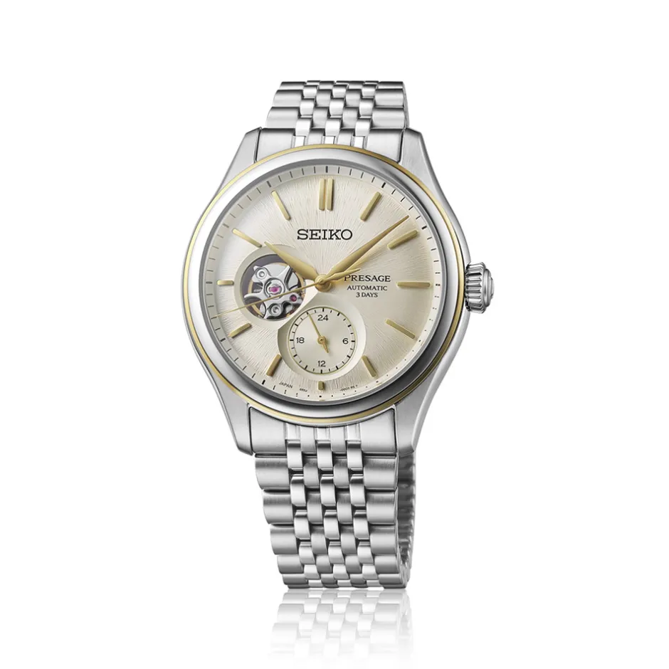 Sale Seiko SPB480J1 Presage Automatico Open Heart 40 mm Uomo Orologi Seiko Uomo