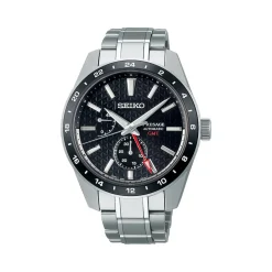 Sale Seiko SPB221J1 Presage GMT Automatico 3 Sfere 42,2 mm Uomo Orologi Seiko Uomo
