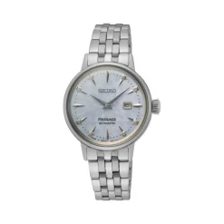 Fashion Seiko SRE007J1 Automatico Presage Acciaio Argento 28 mm Donna Orologi Seiko Donna