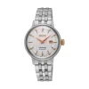 Fashion Seiko SRE009J1 Presage Automatico Acciaio Bianco con Diamanti 28 mm Donna Orologi Seiko Donna