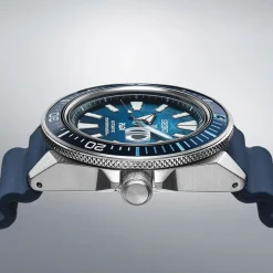 Fashion Seiko SRPJ93K1 Prospex Diver 200 Samurai Quadrante Blu 43,8 mm Uomo Orologi Seiko Uomo