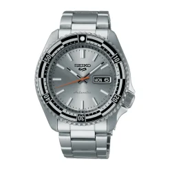 Outlet Seiko SRPK09K1 5 Sport Automatico Silver Acciaio 42,5 mm Uomo Orologi Seiko Uomo
