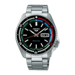 Fashion Seiko SRPK13K1 5 Sport Automatico Rosso Verde Blu 42,5 mm Uomo Orologi Seiko Uomo
