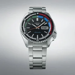 Fashion Seiko SRPK13K1 5 Sport Automatico Rosso Verde Blu 42,5 mm Uomo Orologi Seiko Uomo
