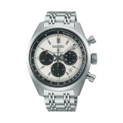 Sale Seiko SRQ047J1 Prospex Cronografo Automatico Bianco 42 mm Uomo Orologi Seiko Uomo