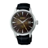 Fashion Seiko SSK039J1 Presage Cocktail Time GMT Marrone 40,5 mm Uomo Orologi Seiko Uomo