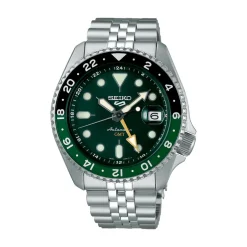 Online Seiko SSK035K1 5 Sport GMT Nero e Verde Automatico 42,5 mm Uomo Orologi Seiko Uomo